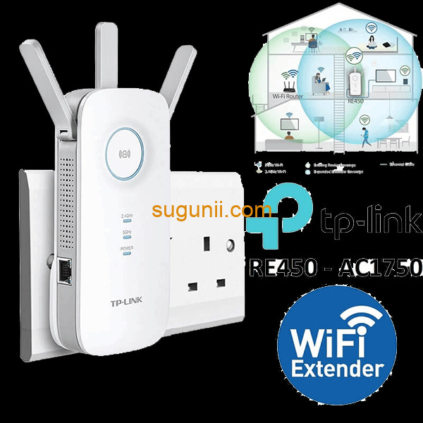 Amplificateur de portée de Wi-Fi TP-LINK AC1750 – Image 3