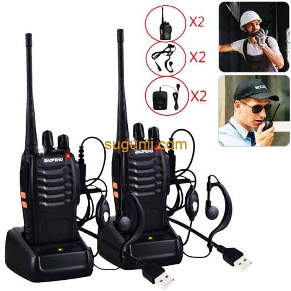 Baofeng BF-888S - Talkie-walkie bidirectionnel 3