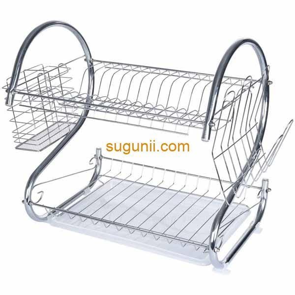 Égouttoir à vaisselle à 2 couches – Image 3