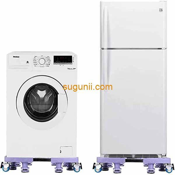 Support réfrigérateur roulant avec 8 pieds stables – Image 3