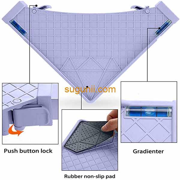 Support Réfrigérateur Roulant – 8 Pieds Stables, Charge 300 kg, Hauteur Réglable – Image 6