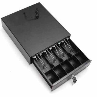 Tiroir-caisse avec 4 places billets 5 places pièces