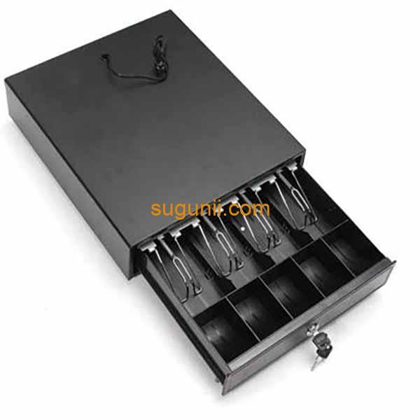 Tiroir-caisse avec 4 places billets 5 places pièces