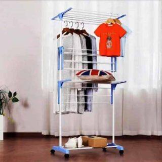 Étendoir à linge pliable multifonctionnel