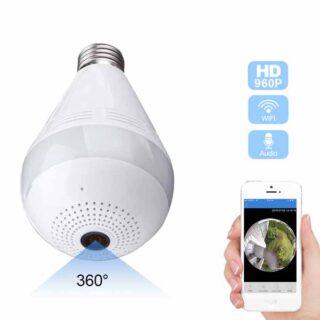 Ampoule Caméra Wifi Intelligente - V380