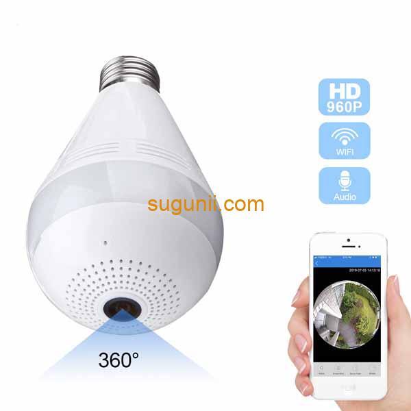 Ampoule Caméra Wifi Intelligente - V380