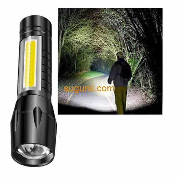 Lampe torche rechargeable avec option Zoom – Image 2