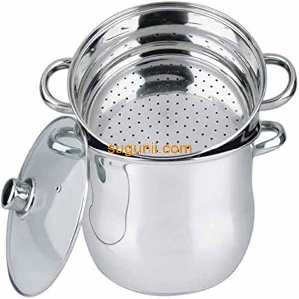 Couscoussier 3-en-1 Inox – Cuit-Vapeur – Image 3