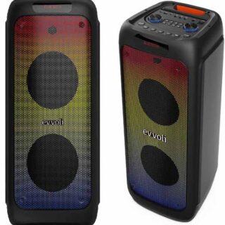 Haut-parleur de fête portable Bluetooth evvoli 160W