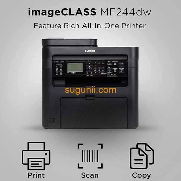 Imprimante laser multifonction numérique Canon i-SENSYS MF244DW, monochrome – Image 6