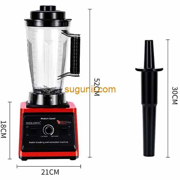 Mixeur multifonction 3L 8000W SC-9880 – Image 2