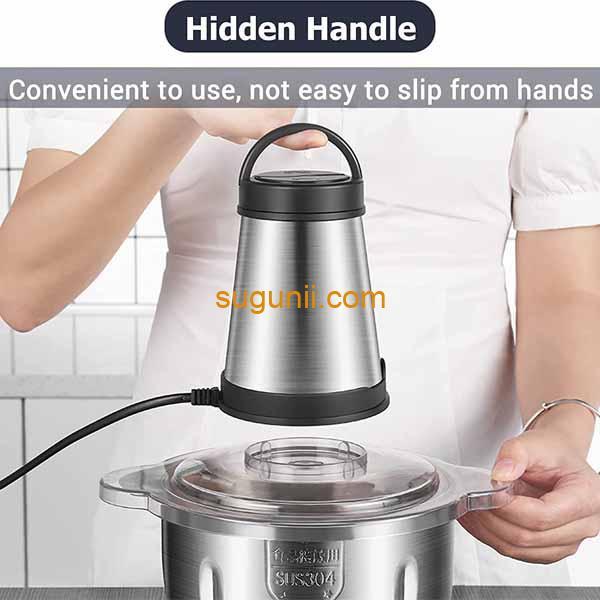 Hachoir à Viande Électrique 2L – Acier Inoxydable – Image 3