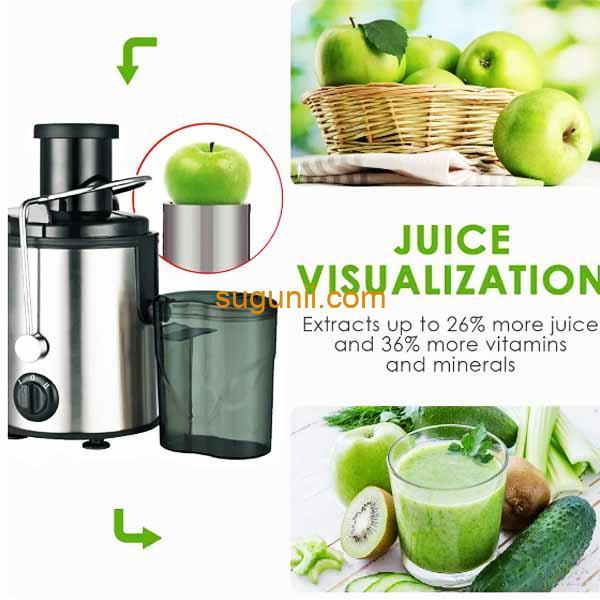 Extracteur de jus, presse-agrumes 450ml 2