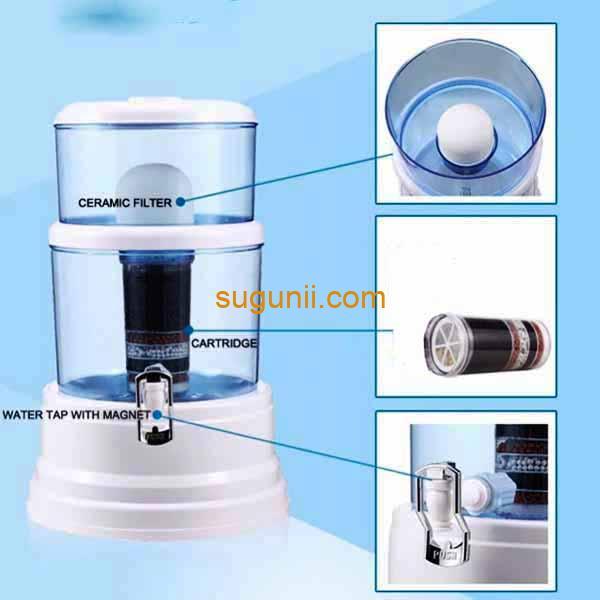 Fontaine avec filtre à eau 16 Litres b