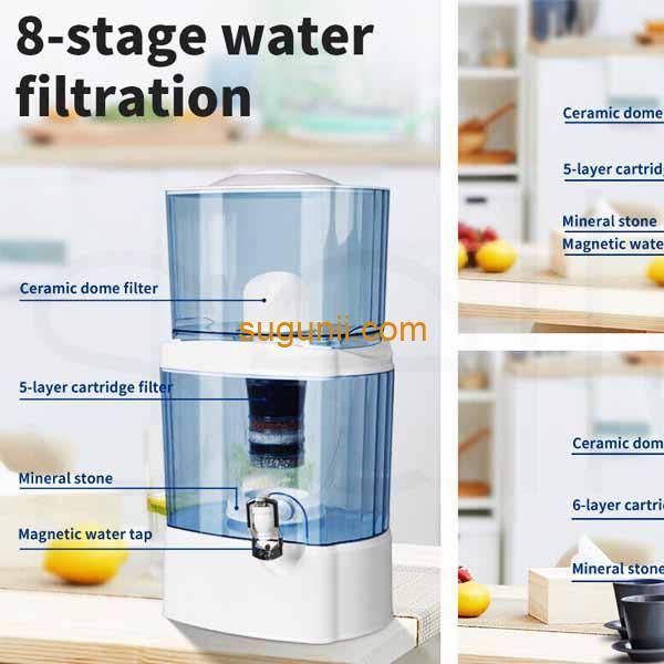 Fontaine avec filtre à eau 24L 3