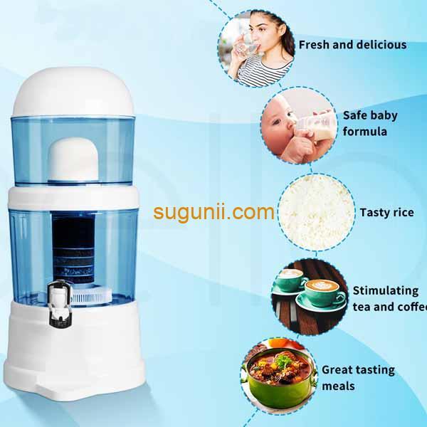 Fontaine avec filtre à eau 24L 4