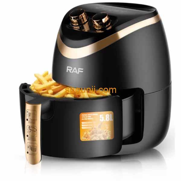 Friteuse à air RAF 5,8 L 3