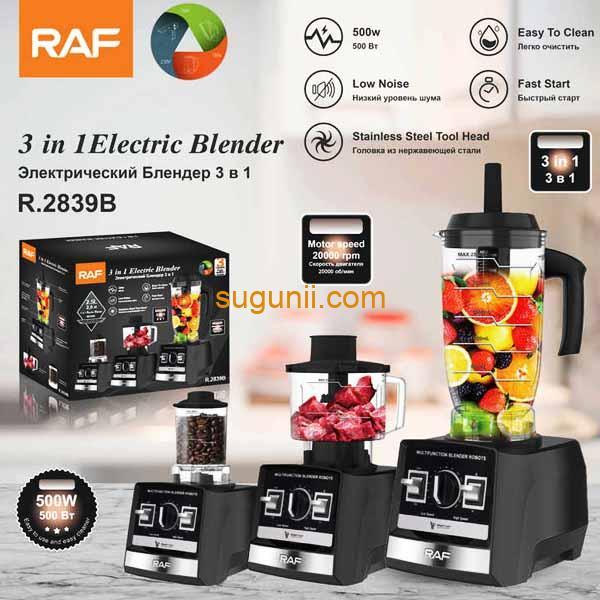 Mixeur électrique RAF 3 en 1