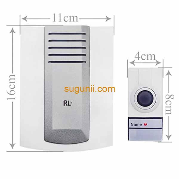 Sonnette/Carillon de porte sans fil RL-3971 b