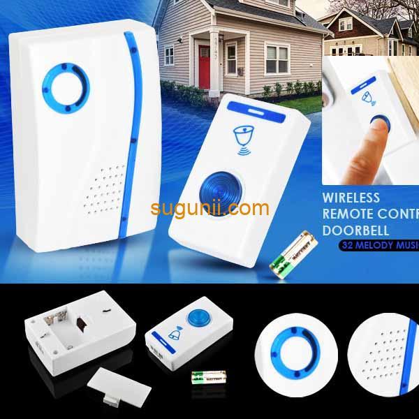 Sonnette intelligente à télécommande sans fil Luckarm 3