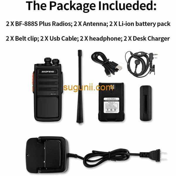 Talkie-Walkie Longue Portée Baofeng BF-888S Plus 6