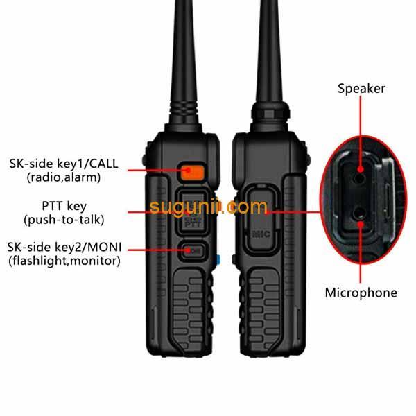 Talkie-Walkie Bidirectionnel Baofeng UV-5R 4