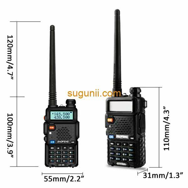 Talkie-Walkie Bidirectionnel Baofeng UV-5R 6