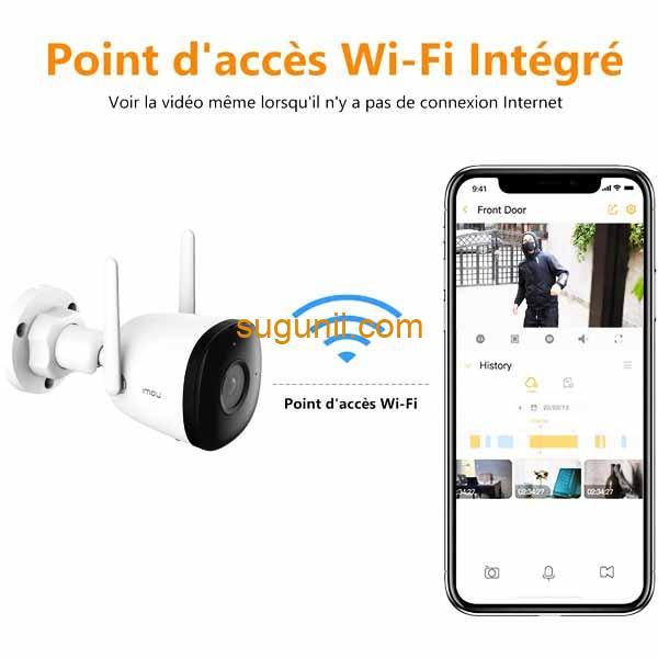 Caméra de surveillance IP Wi-Fi Imou Bullet 2C 5