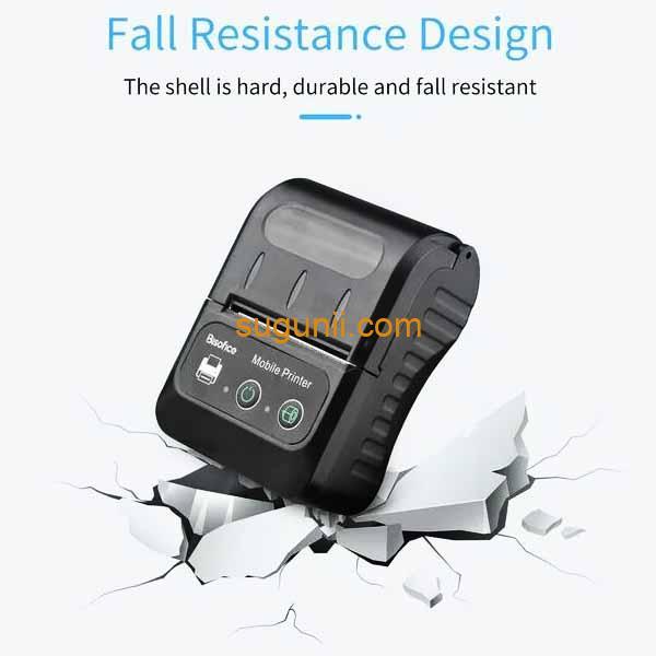 Imprimante de reçus Bluetooth portable 58 mm 4