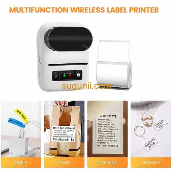 Mini-imprimante d’étiquettes PT-260 c