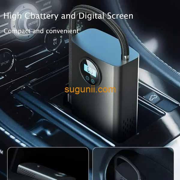 Gonfleur de pneus portable 17 L/min 4