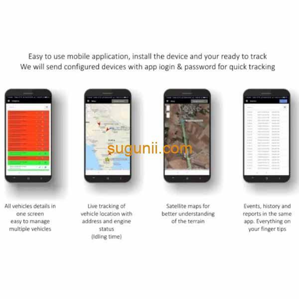 Traceur GPS de véhicules, motos, vélos électriques 5
