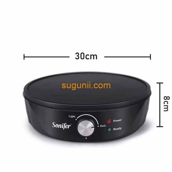 Crêpière électrique avec contrôle de température Sonifer sf-6072 f