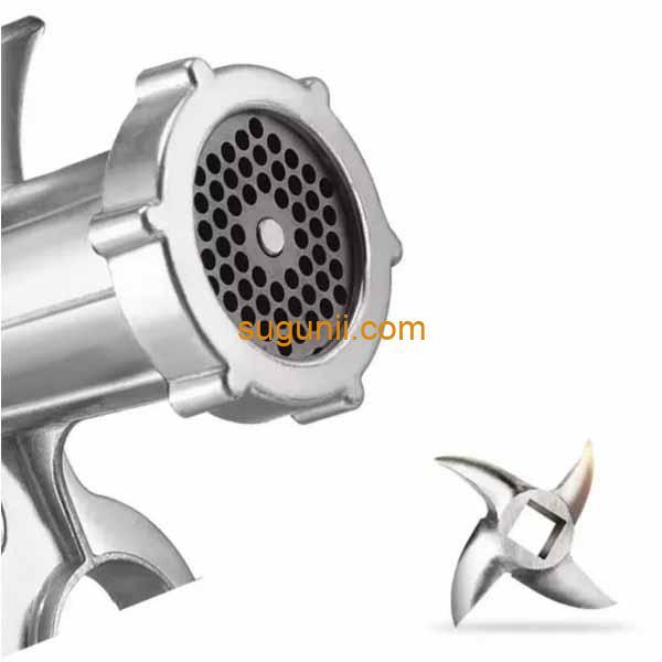 Hachoir à viande manuel en aluminium JHP-10 et 12 d