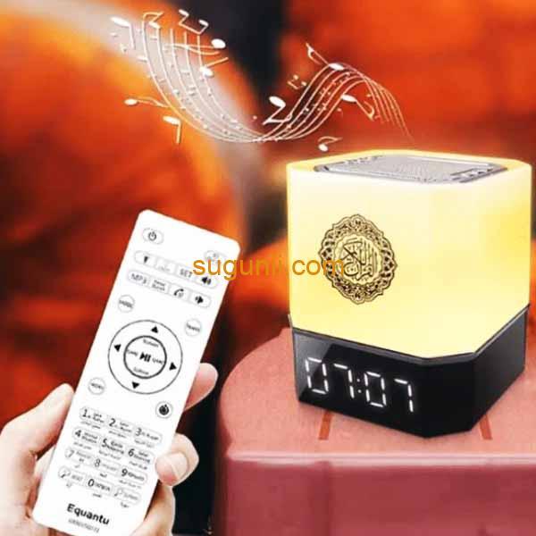 Lampe tactile Haut-parleur coran cube QB-303 - f