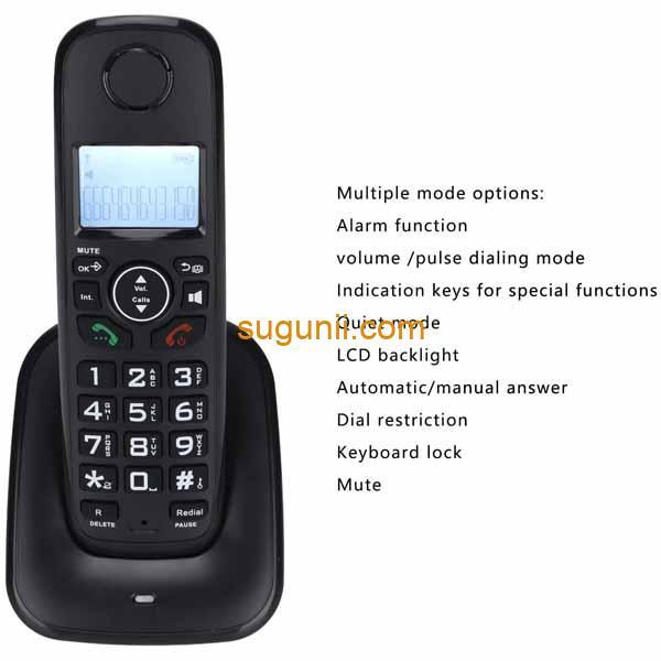 Téléphone fixe sans fil D1001 - d