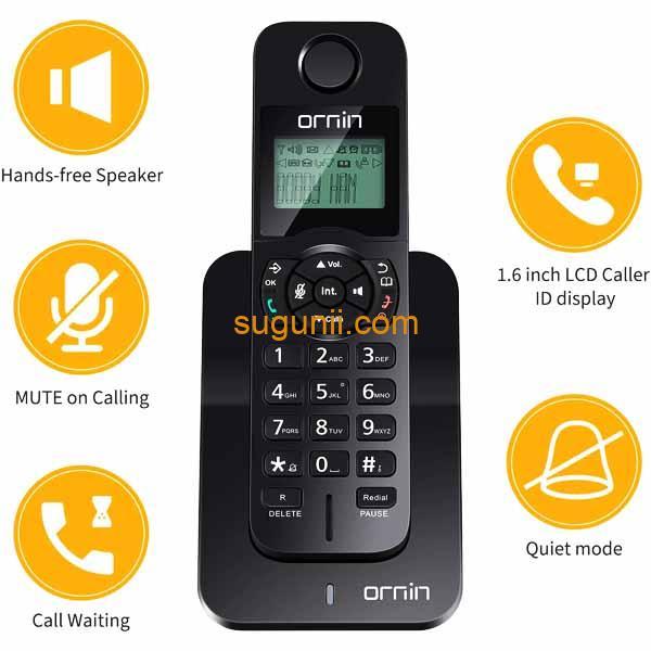 Téléphone fixe sans fil D1005 - c