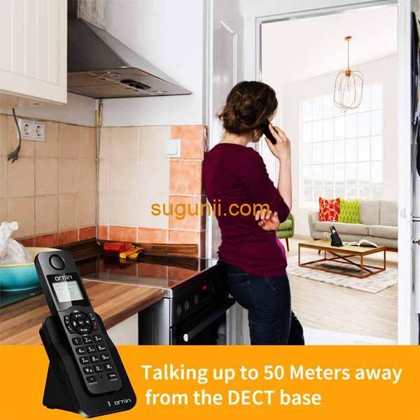 Téléphone fixe sans fil D1005 - e