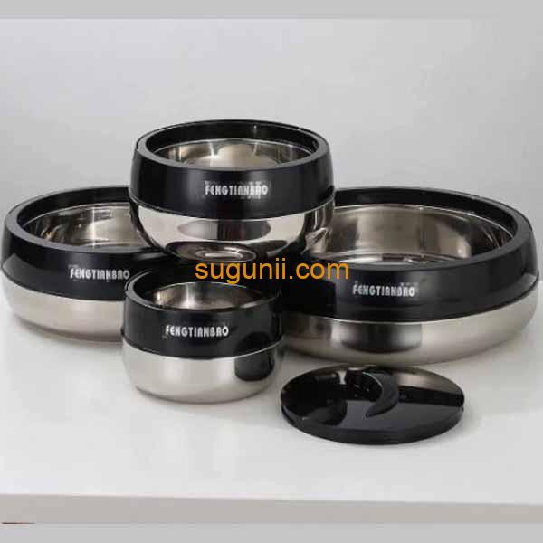 Ensemble 4 bols pour garder au chaud 5