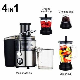 Extracteur de jus multifonctionnel 4 en 1