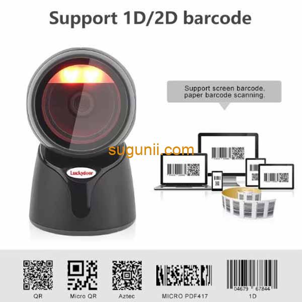 Lecteur de codes-barres omnidirectionnel 2D L600 3