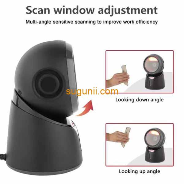 Lecteur de codes-barres omnidirectionnel 2D L600 5