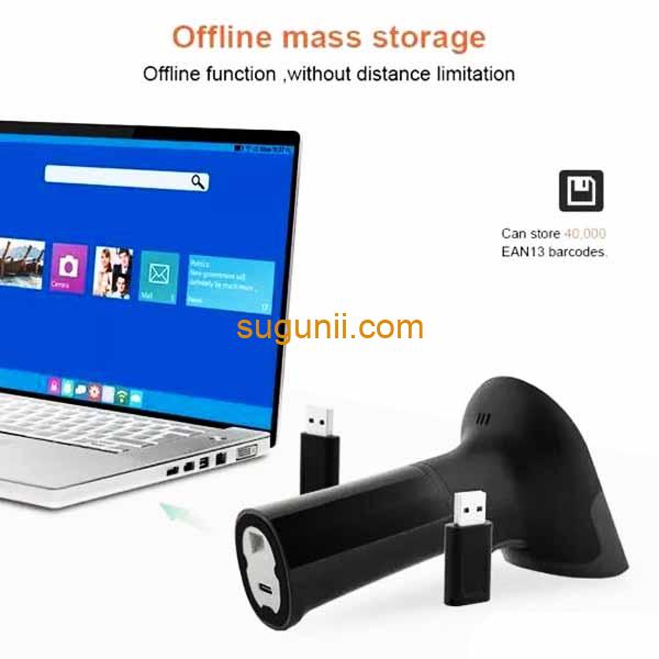 Lecteur de codes-barres sans fil L500RB4