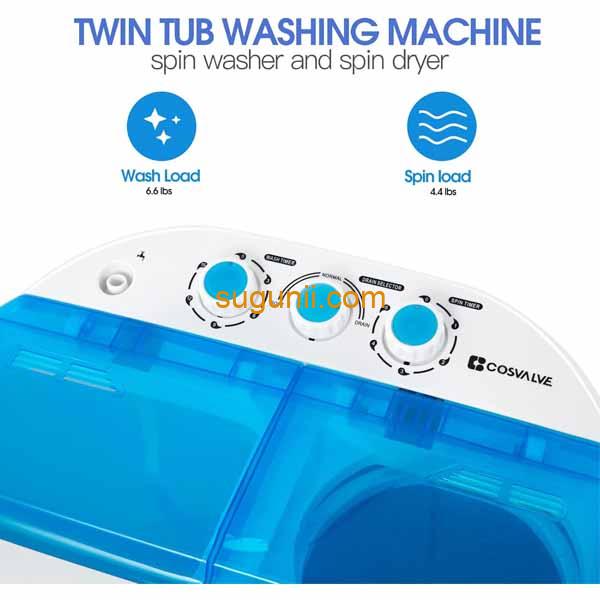 Machine à laver et sèche-linge semi-automatique 4