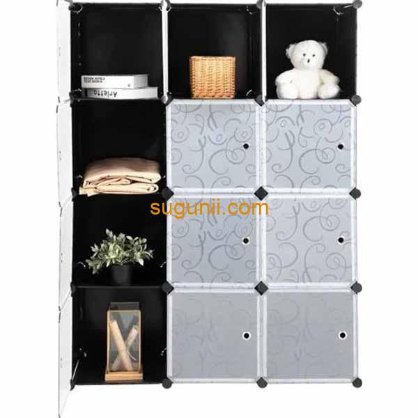 Armoire de rangement modulaire en plastique 3