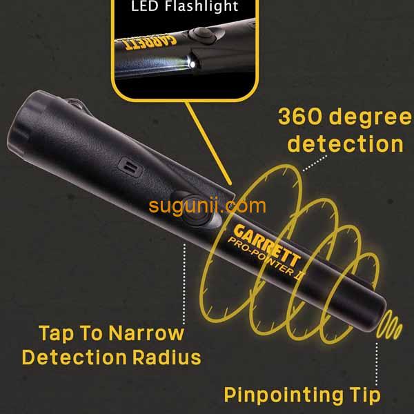 Détecteur de métaux souterrain GARRETT PRO-POINTER 6