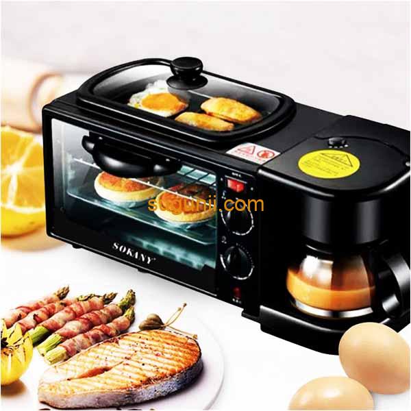 Machine à petit-déjeuner multifonction 3 en 1 Sokany - SK-145 c