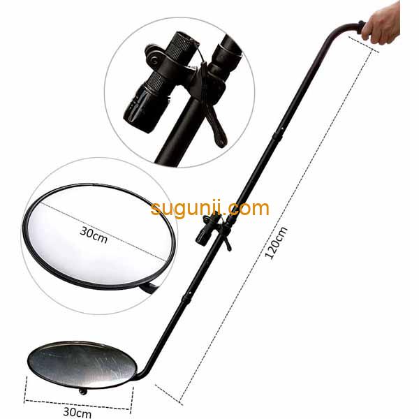 Miroir d'inspection de sécurité sous véhicule 3