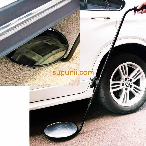 Miroir d'inspection de sécurité sous véhicule