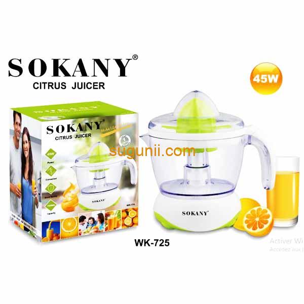 Presse-agrumes pour oranges et agrumes SOKANY WK-725 h